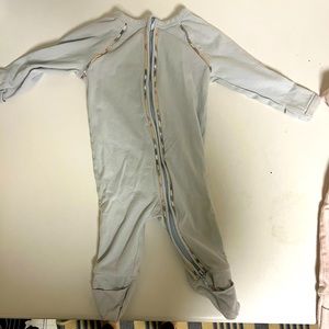Burberry sleeper 3 months light blue
